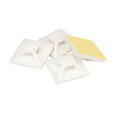 База монтажная самокл. 20х20 бел. NFP-20-100/WH (уп.100шт) 71061