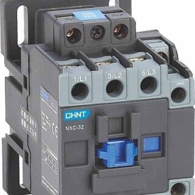 Контактор NXC-32 32А кат. 220В AC 1НО+1НЗ AC-3 CHINT 836852