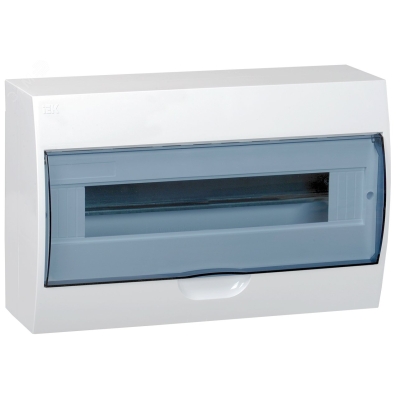 Корпус ЩРН-П-18 Krepta 3 IP41 навесной пластик. бел. IEK MKP12-N-18-40-10