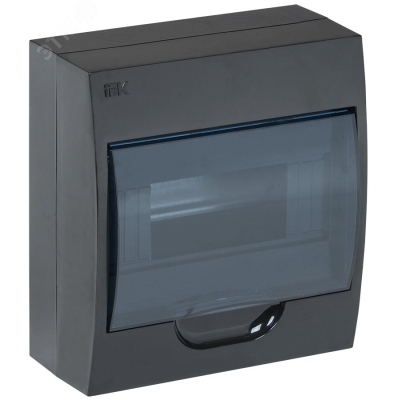 KREPTA 3 Корпус пластиковый ЩРН-П-8 IP41 черный MKP12-N-08-41-K02