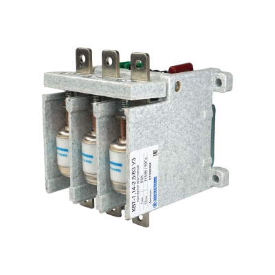 КВТ-1,14-2,5/ 63-3 У3, 3п, 63А, 220В AC/DC, 2з+1р, нереверсивный, без реле, IP00 (ЭТ)