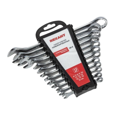 Набор ключей комбинированных 6-22мм 12 предметов 12-5842