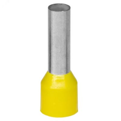 Наконечник-гильза 70-21мм с изолированным фланцем, желтый IF70-21YW