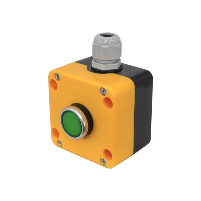 ПКУ22-1011-65У1, 1 зелёный цилиндр (НО), IP65 (ЭТ)