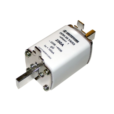 Плавкая вставка ППН-35 УХЛ3, 63А, габарит 1, IP00 (ЭТ)