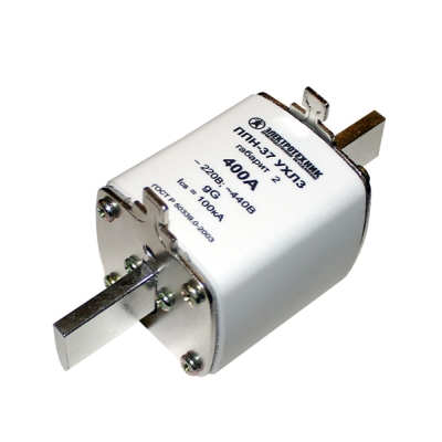 Плавкая вставка ППН-37 УХЛ3, 100А, габарит 2, IP00 (ЭТ)