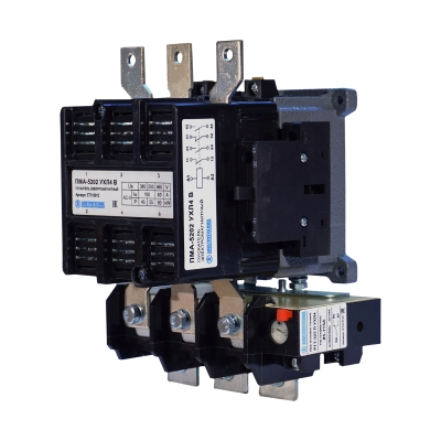 ПМА-5202 УХЛ4 В, 380В, 2з+2р, 100А, нереверсивный, с реле РТТ-325 85-115А, IP00 (ЭТ)