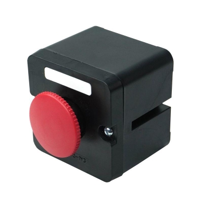 Пост управления ПКЕ 222-1 У2 10А 660В 1 элемент красн. гриб накладной IP54 ET519072