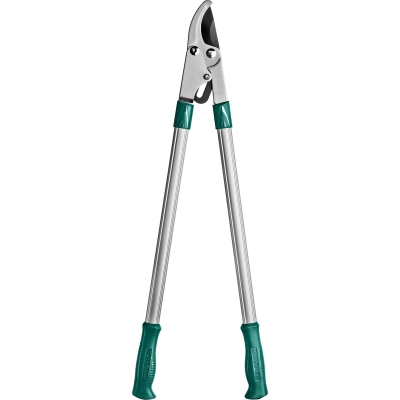 RACO Comfort, высокоуглеродистая сталь, закаленные лезвия, двурычажный, с алюминиевыми рукоятками, большой плоскостной сучкорез (4214-53/255)