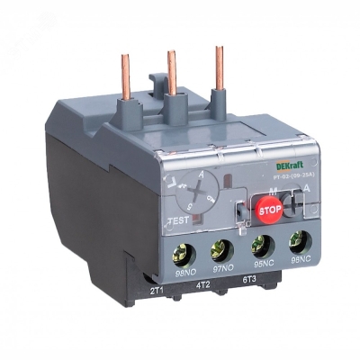 Реле тепловое для контакторов 09А-25А 7.0А-10А 23165DEK