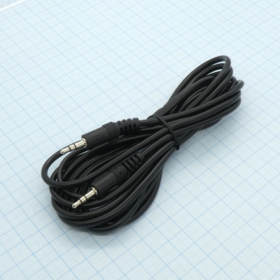 Шнур Джек3,5шт.-Джек3,5шт. (3м) стерео