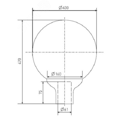 Светильник РТУ-06-125-004 со стеклом молочный IP54 00634