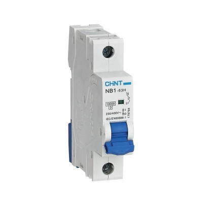 Выключатель автоматический модульный 1п C 4А 10кА NB1-63H CHINT 179790