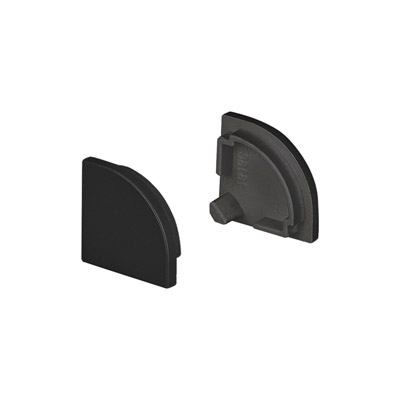 Заглушка SL-KANT-H16 ROUND BLACK глухая 037516