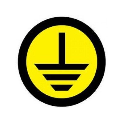 Знак "Земля" круглый d20мм an-1-04