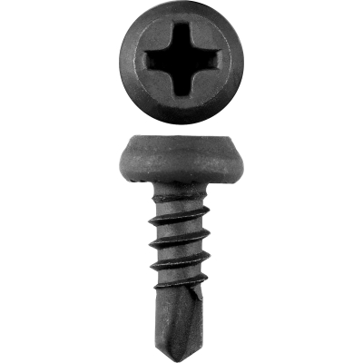 ЗУБР КЛМ-СФ, 11 х 3.8 мм, фосфатированное покрытие, конусная головка 22000 шт (26,41 кг.), саморез со сверлом для листового металла (4-300130-38-11)