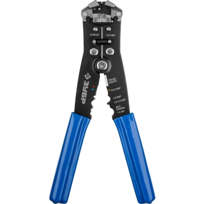 ЗУБР ТТ-3, 0.2 - 6 мм2, автоматический стриппер, Профессионал (22641)